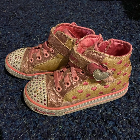 Little girls twinkle toes Skechers - Picture 2 of 5